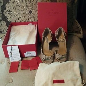 Valentino Garavani Rockstud Sandal Stilettos